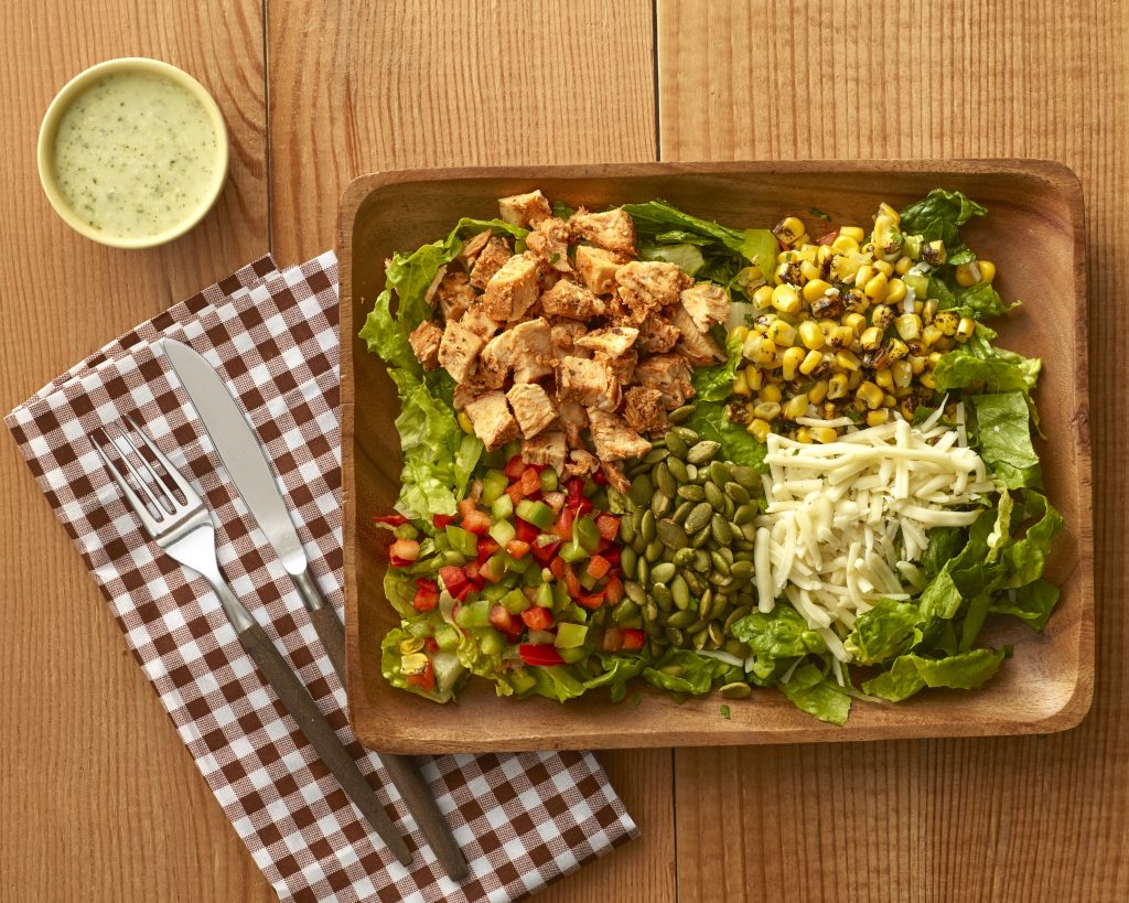 Greens and Grains Southwestern Chicken Salad